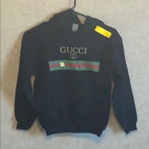 Small black hoodie long sleeve